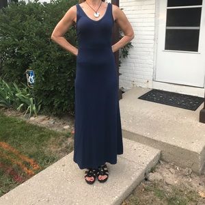 Loft - Lou & Grey Dark Blue Maxi Empress Waist